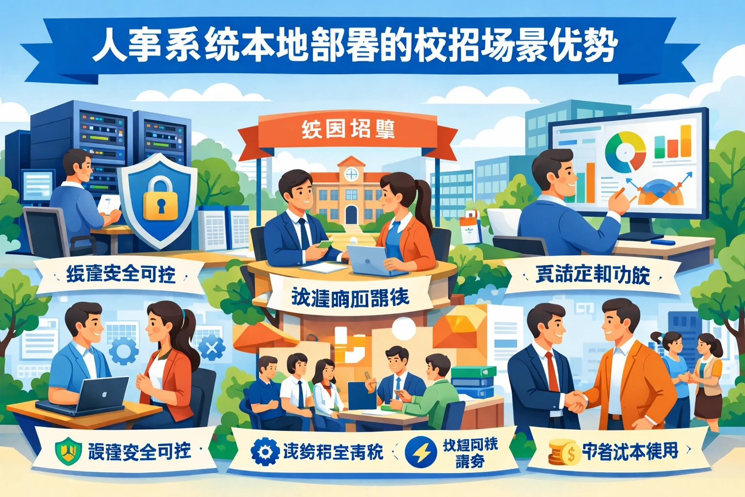 人事系统本地部署的校招场景优势