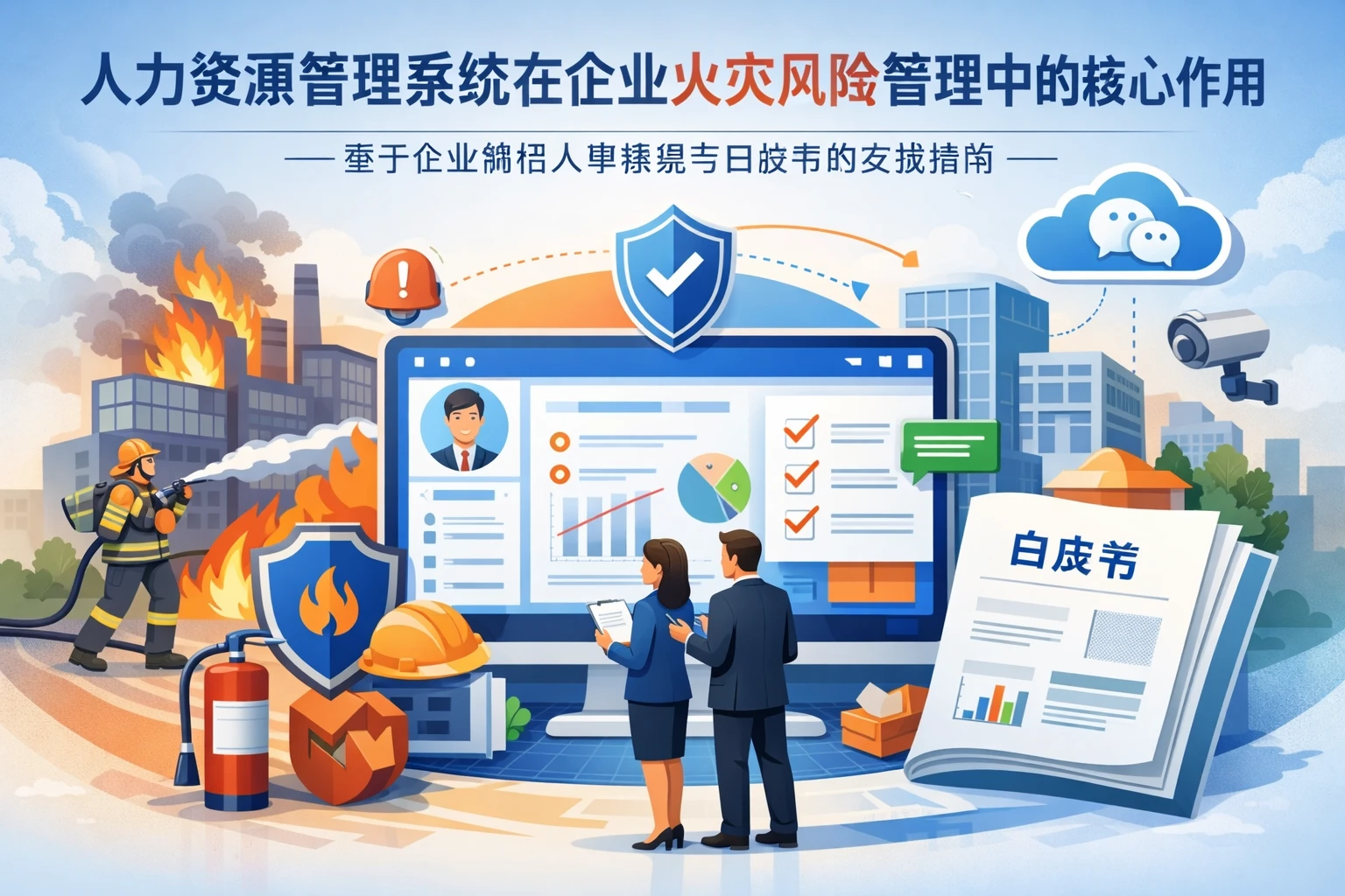 人力资源管理系统在企业火灾风险管理中的核心作用——基于企业微信人事系统与白皮书的实践指南