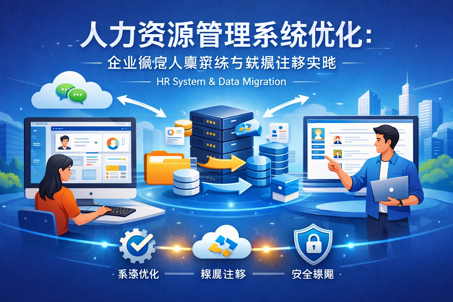 人力资源管理系统优化:企业微信人事系统与数据迁移实践