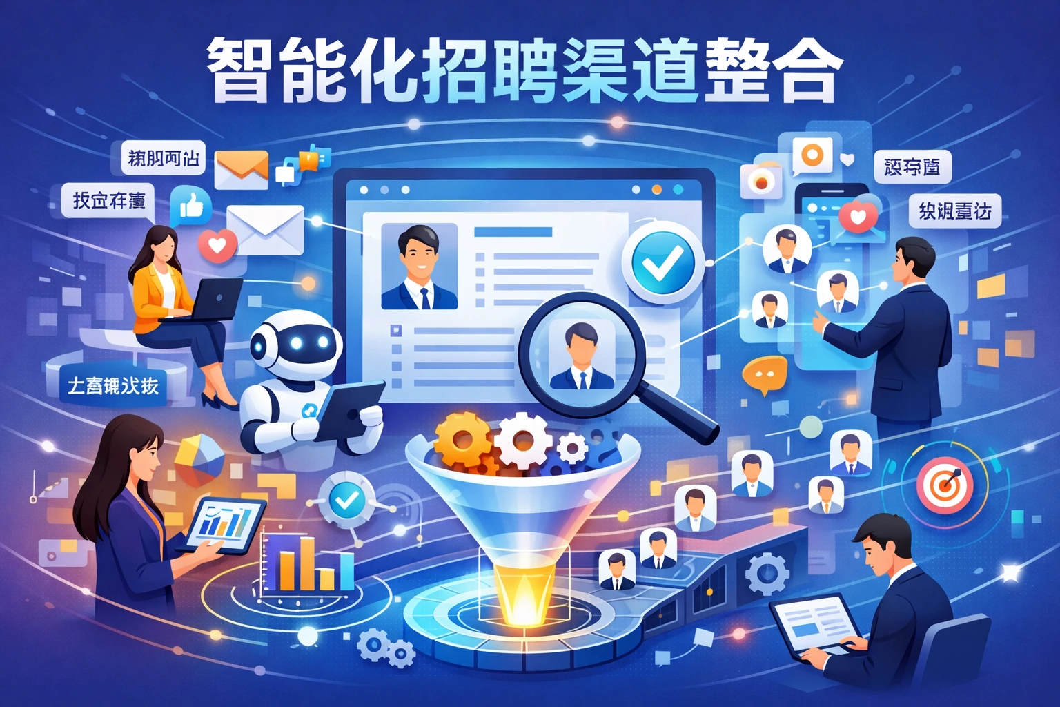 智能化招聘渠道整合