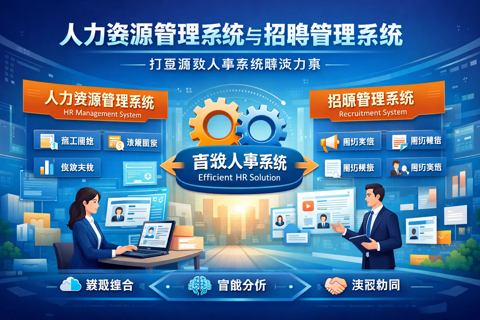 人力资源管理系统与招聘管理系统：打造高效人事系统解决方案