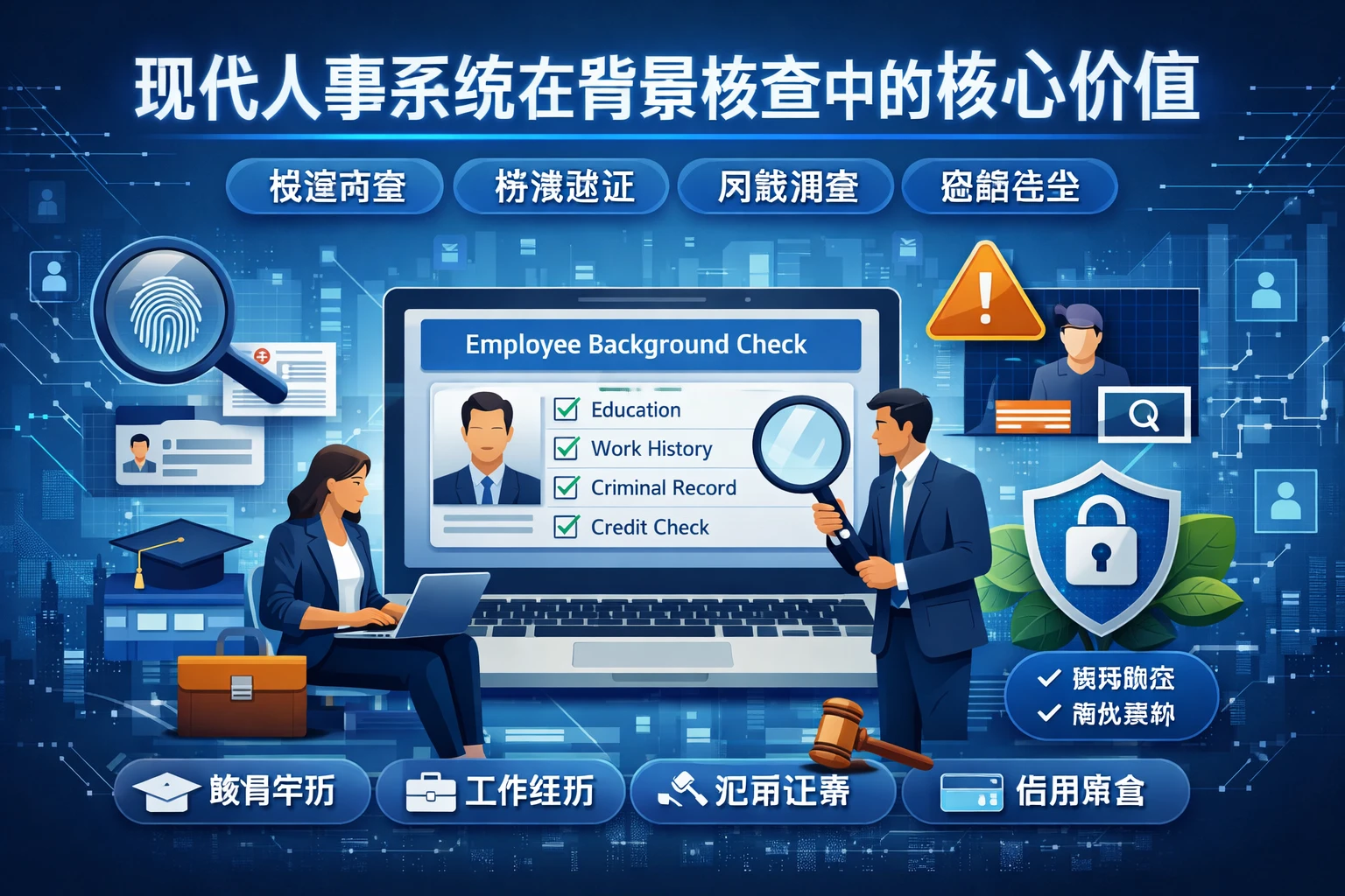 现代人事系统在背景核查中的核心价值
