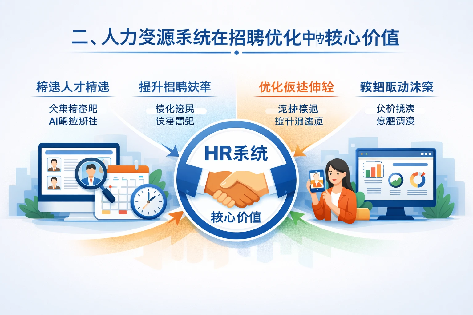 二、人力资源系统在招聘优化中的核心价值