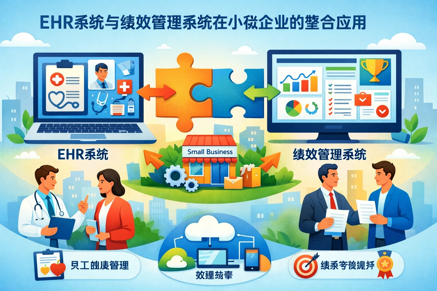 EHR系统与绩效管理系统在小微企业的整合应用