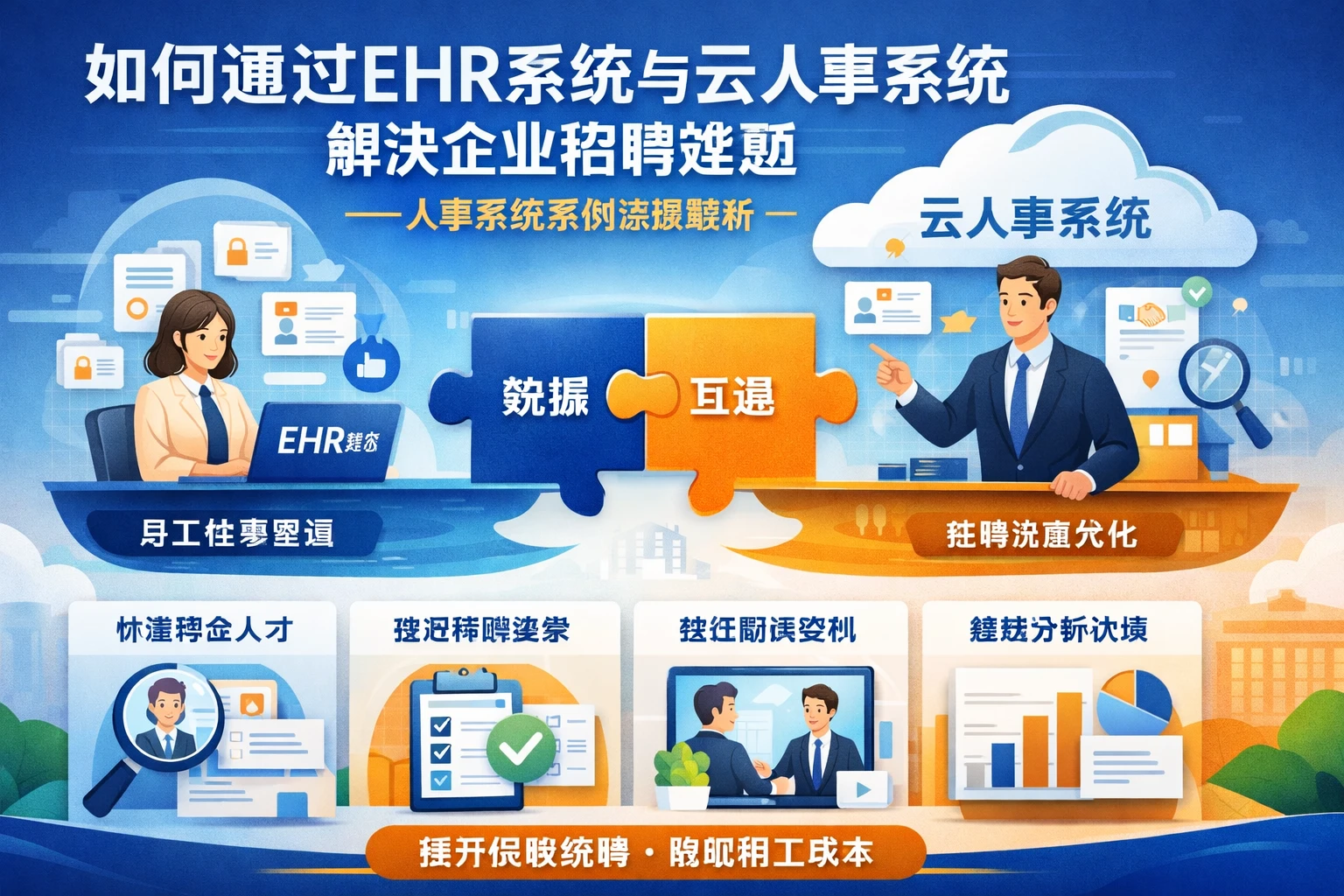 如何通过EHR系统与云人事系统解决企业招聘难题——人事系统案例深度解析