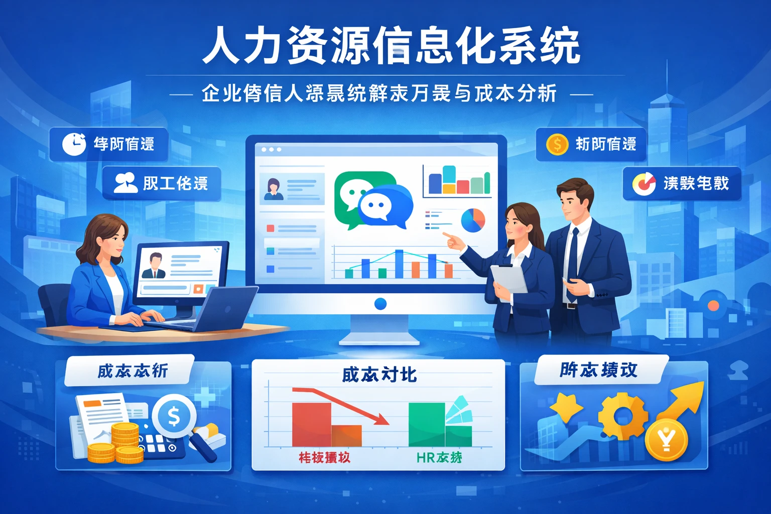 人力资源信息化系统:企业微信人事系统解决方案与成本分析