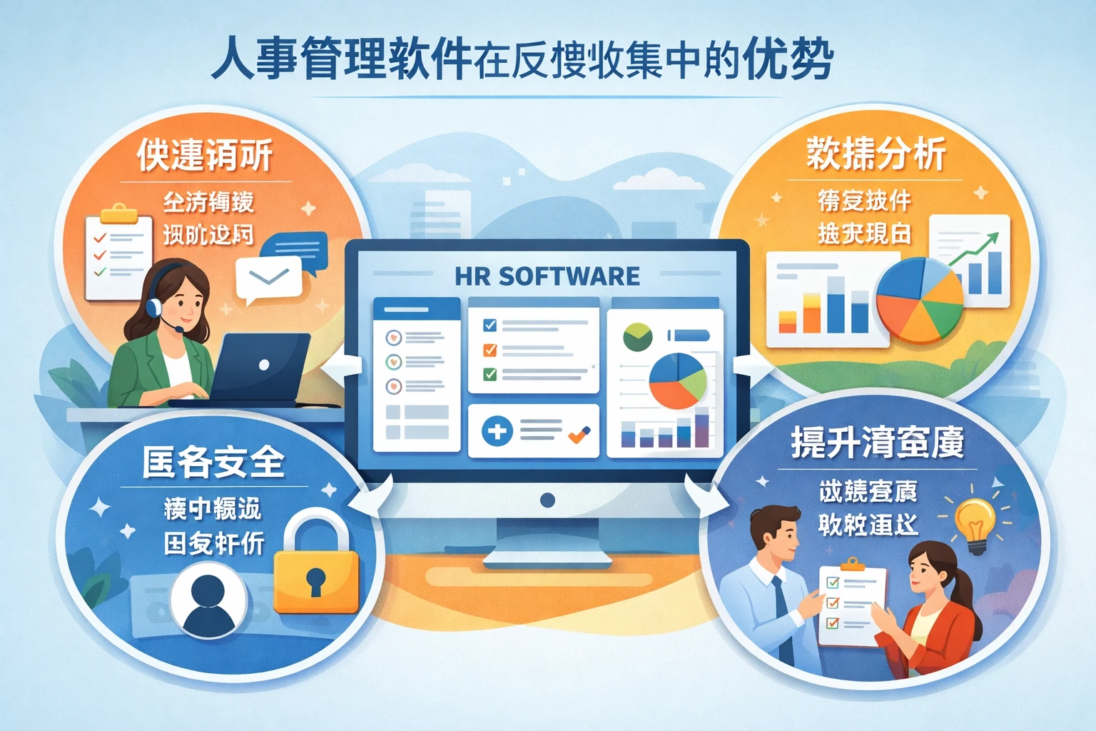 人事管理软件在反馈收集中的优势