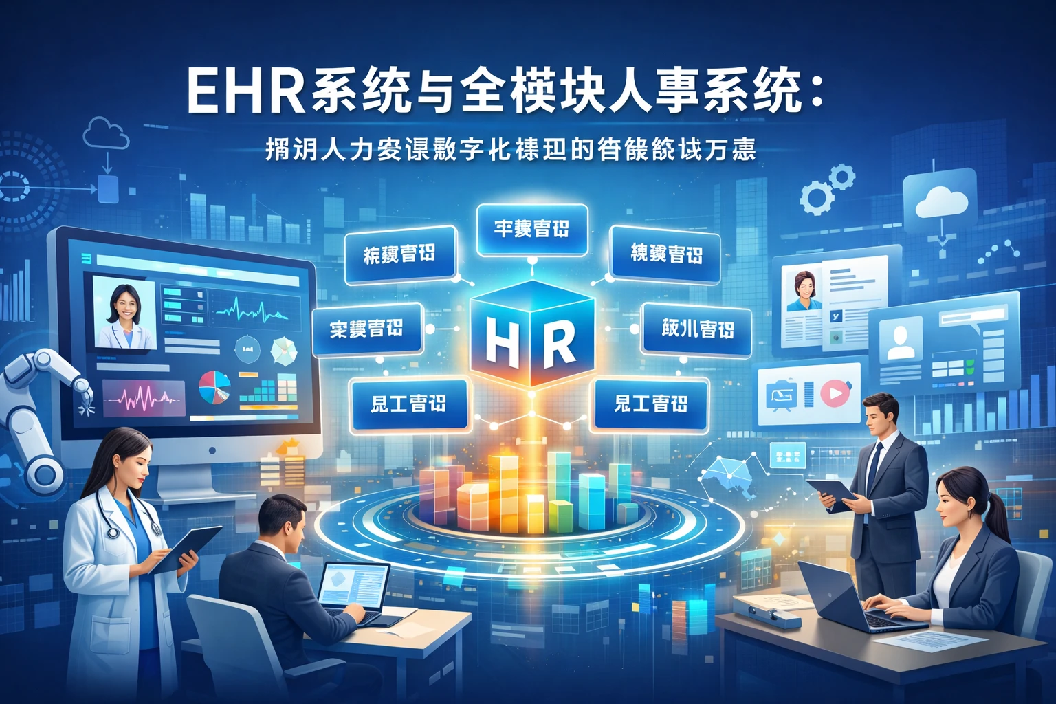 EHR系统与全模块人事系统:推动人力资源数字化转型的智能解决方案