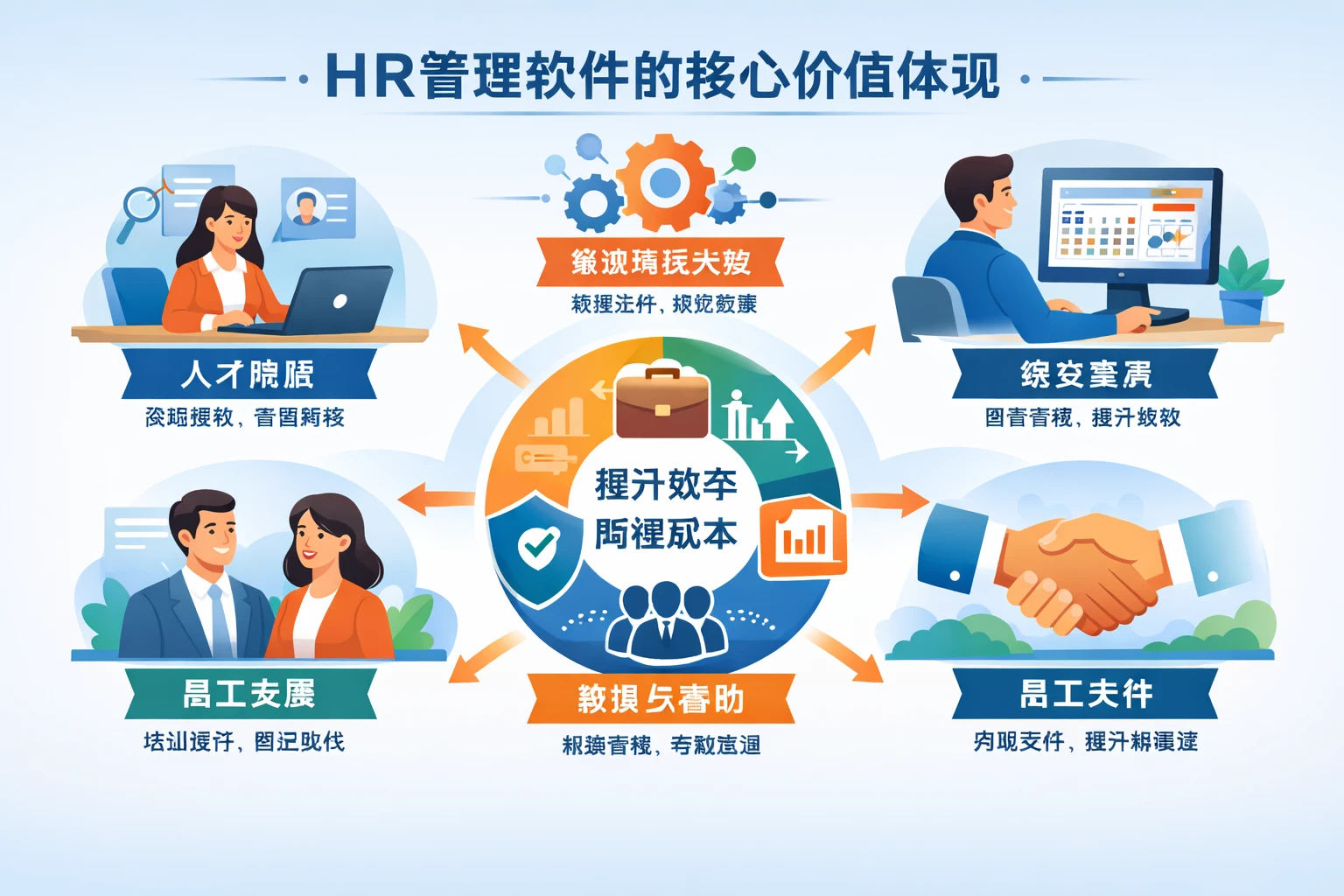 HR管理软件的核心价值体现
