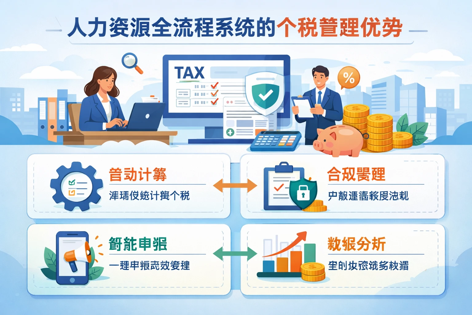 人力资源全流程系统的个税管理优势