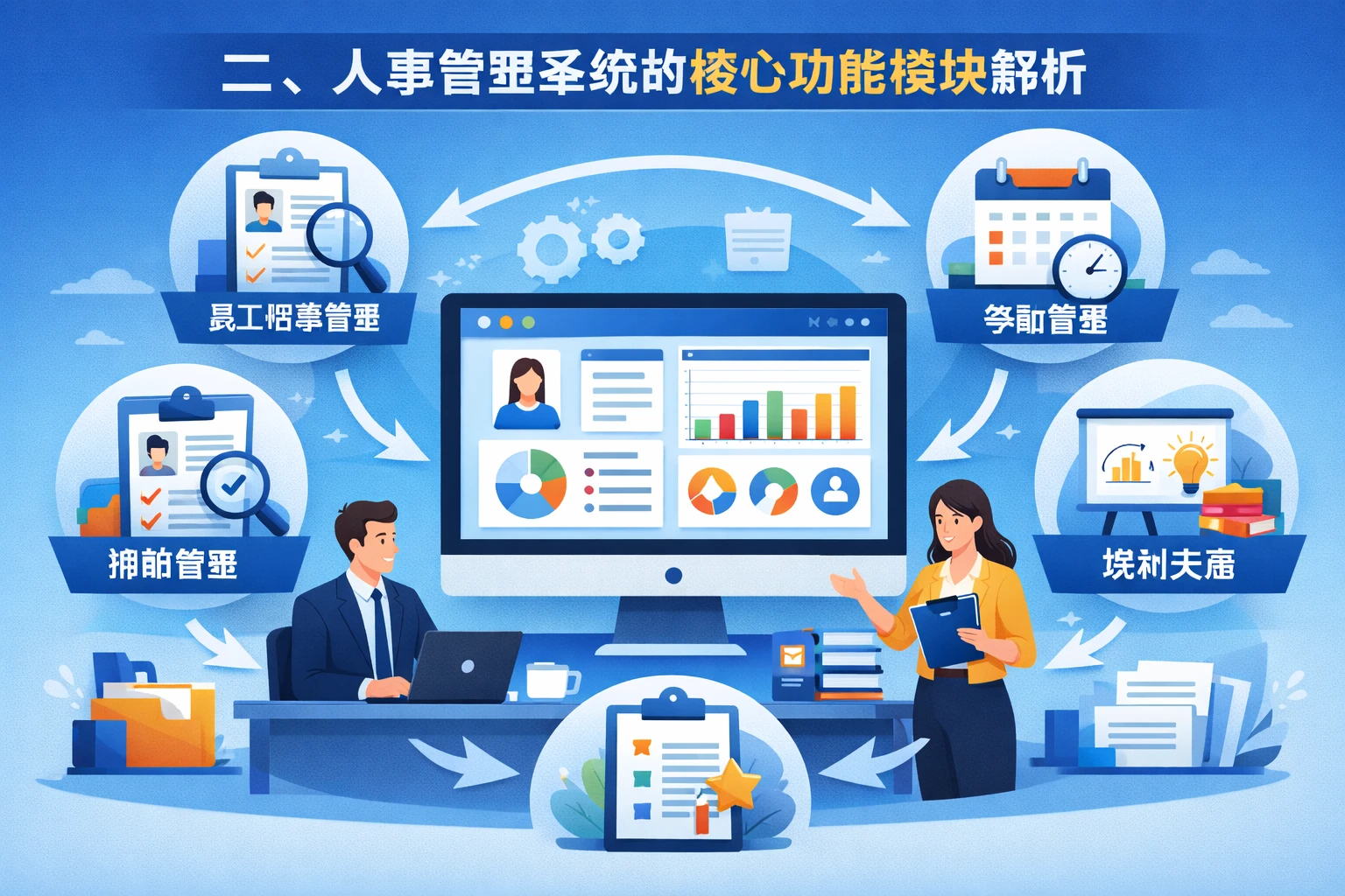 二、人事管理系统的核心功能模块解析