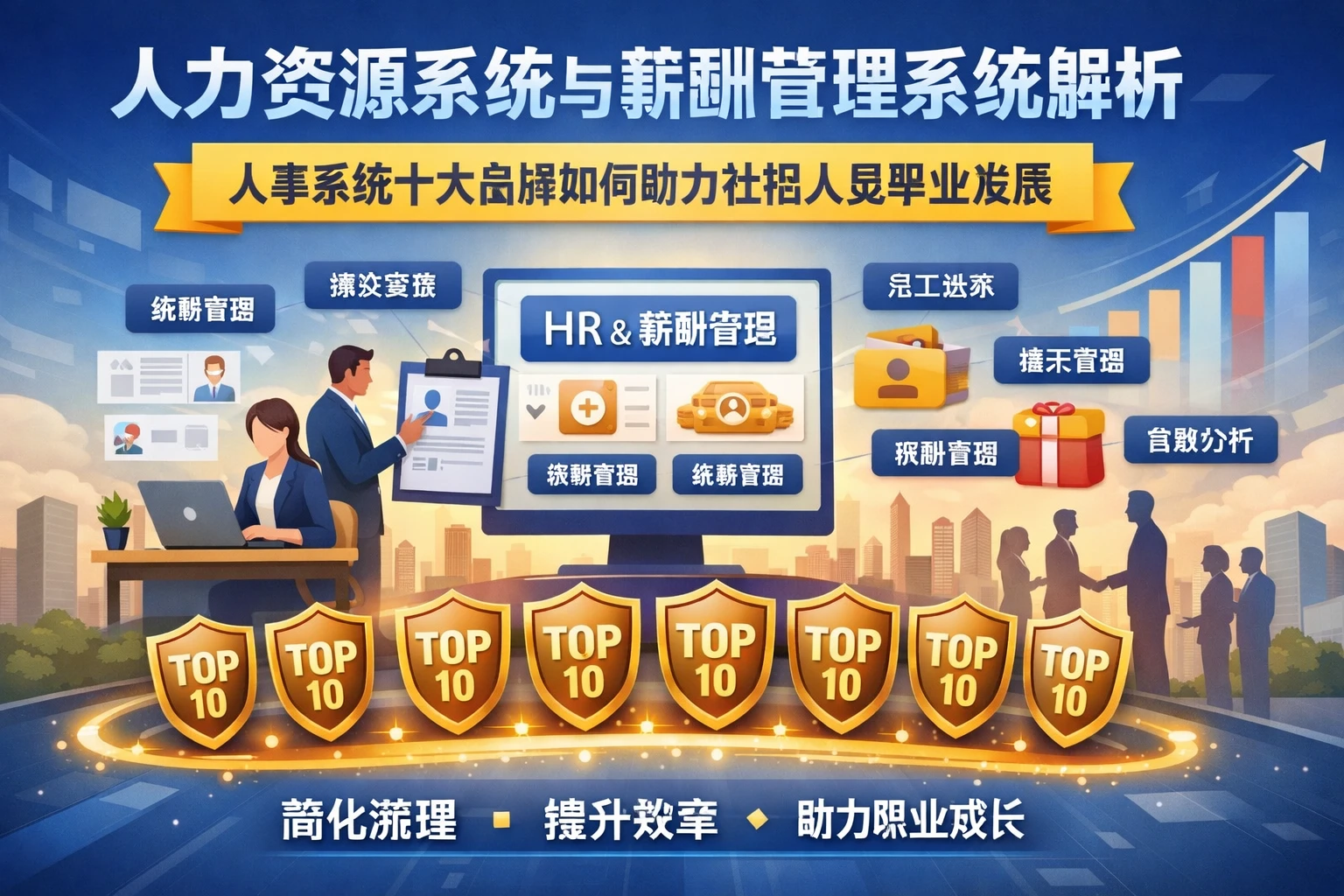 人力资源系统与薪酬管理系统解析：人事系统十大品牌如何助力社招人员职业发展