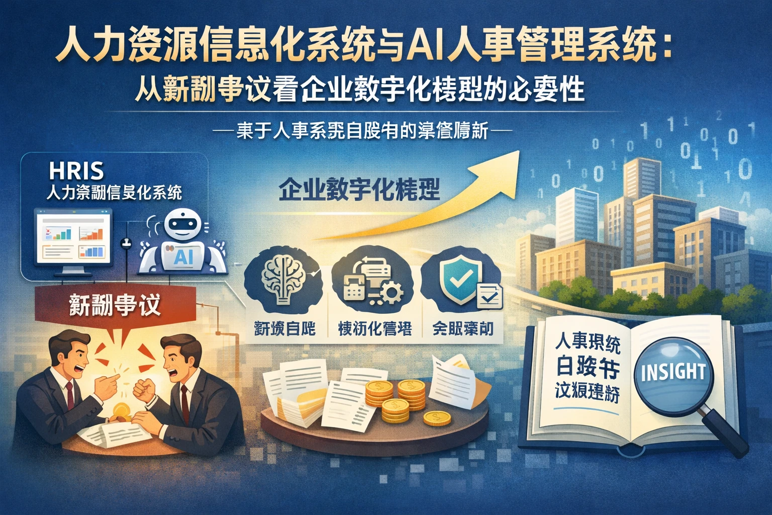 人力资源信息化系统与AI人事管理系统：从薪酬争议看企业数字化转型的必要性——基于人事系统白皮书的深度解析