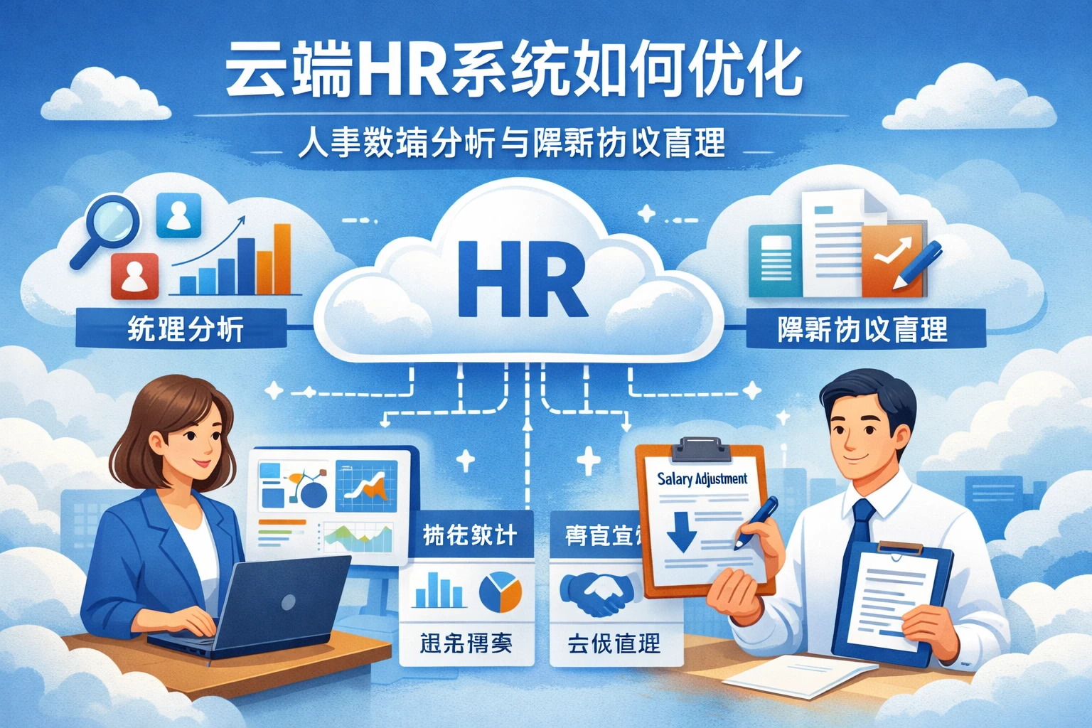云端HR系统如何优化人事数据分析与降薪协议管理