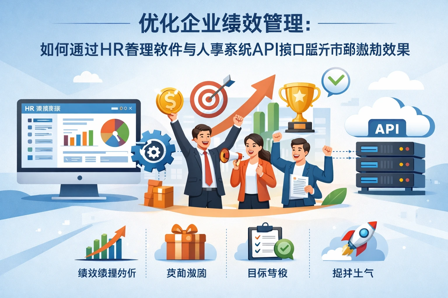 优化企业绩效管理：如何通过HR管理软件与人事系统API接口提升市场部激励效果