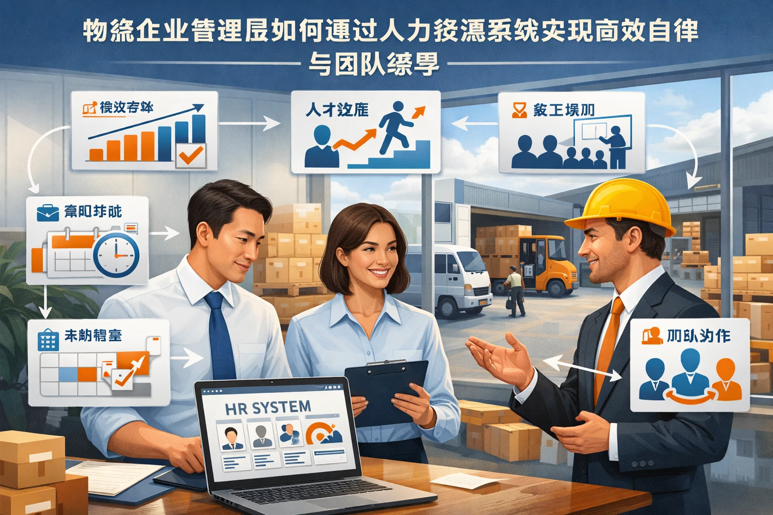 物流企业管理层如何通过人力资源系统实现高效自律与团队领导