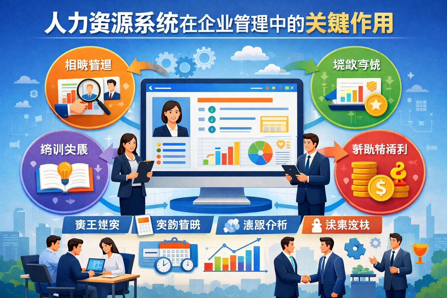人力资源系统在企业管理中的关键作用