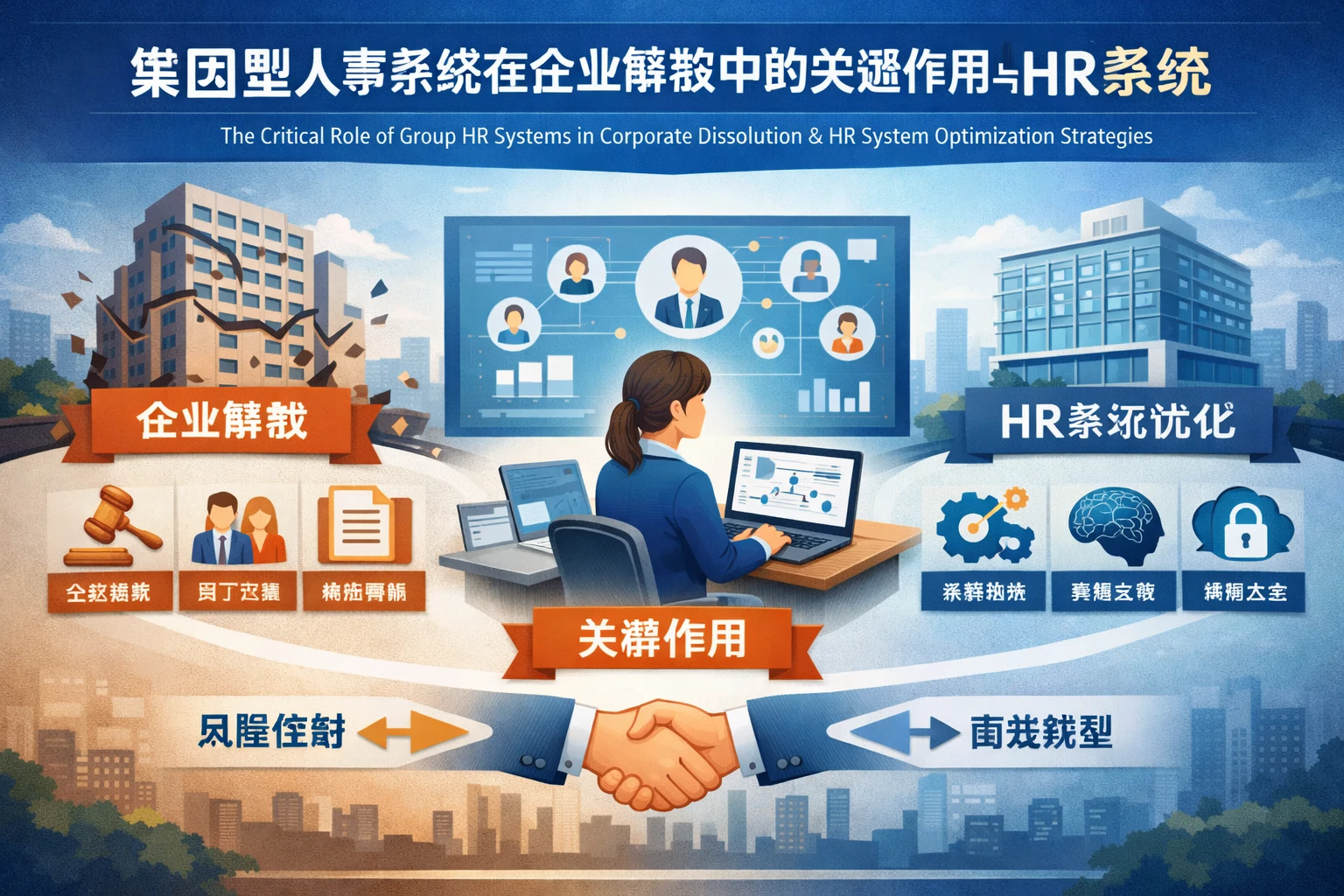 集团型人事系统在企业解散中的关键作用与HR系统优化策略