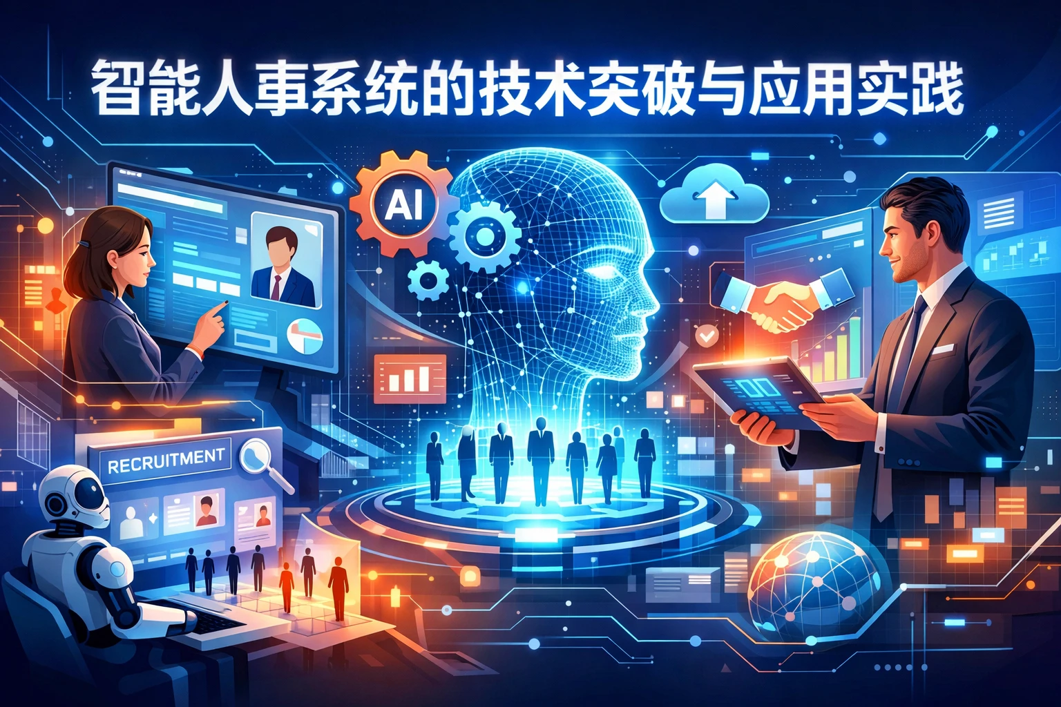 智能人事系统的技术突破与应用实践
