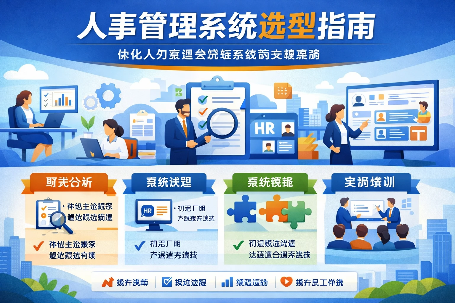 人事管理系统选型指南：优化人力资源全流程系统的关键策略