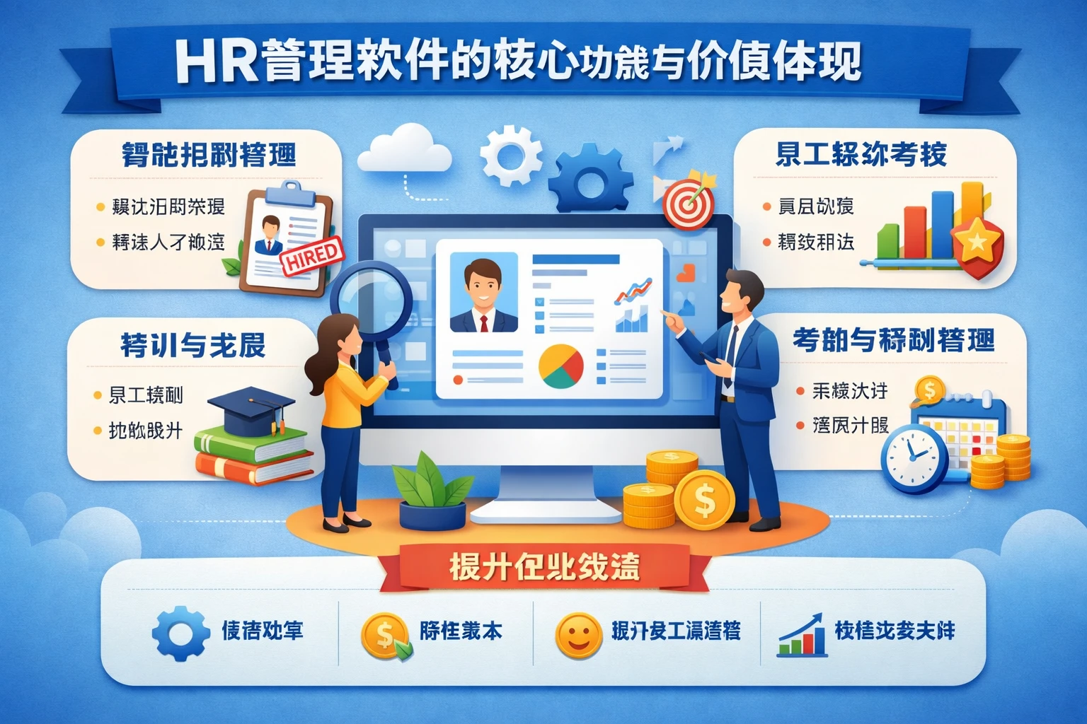 HR管理软件的核心功能与价值体现