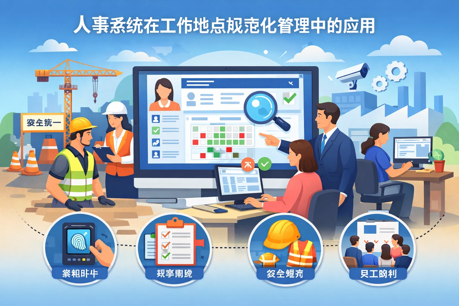 人事系统在工作地点规范化管理中的应用