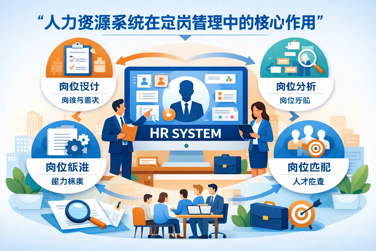 人力资源系统在定岗管理中的核心作用