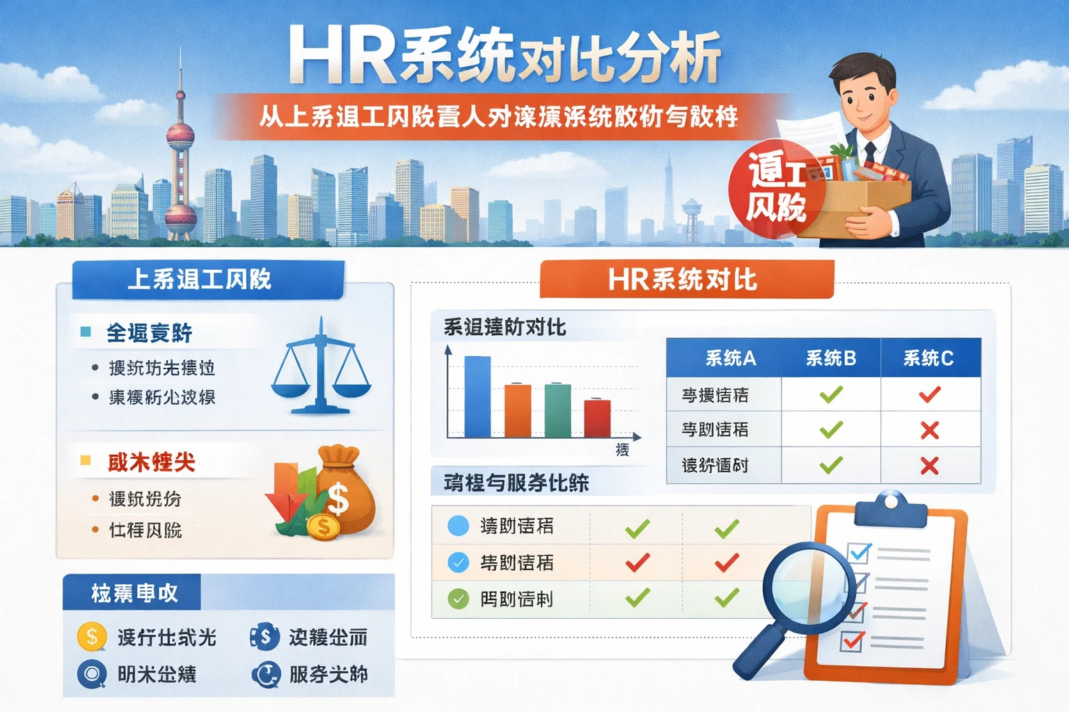 HR系统对比分析：从上海退工风险看人力资源系统报价与选择