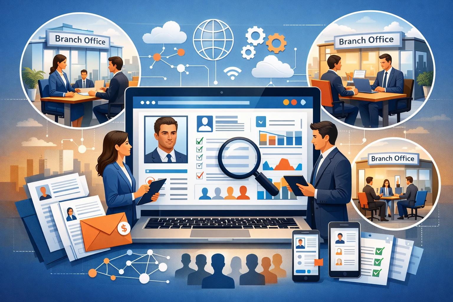 优化企业人才筛选:人力资源软件与多分支机构人事系统的整合策略