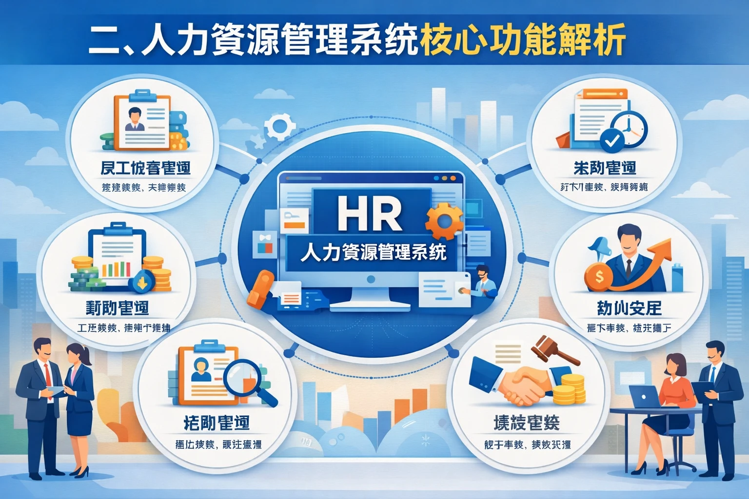 二、人力资源管理系统核心功能解析