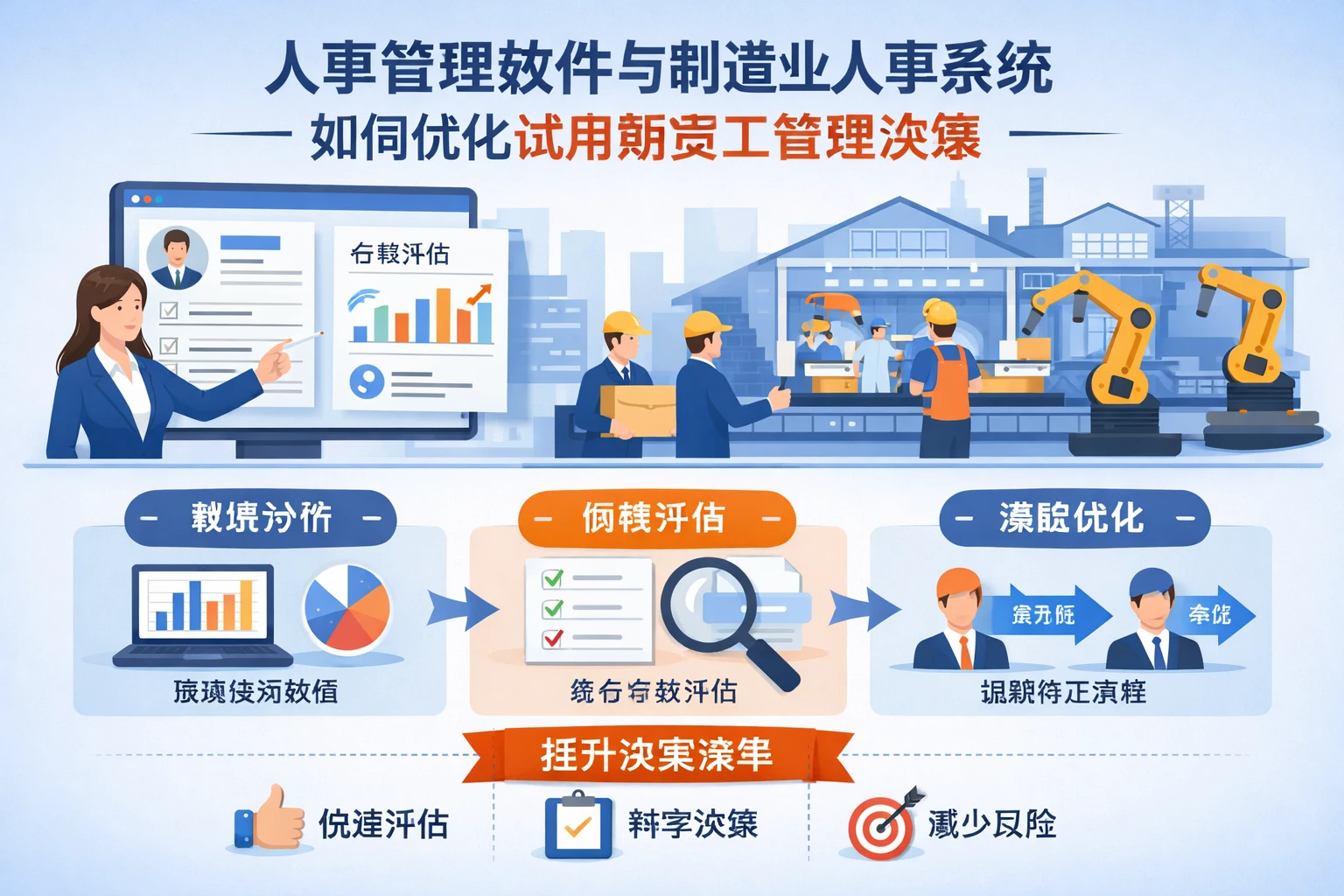 人事管理软件与制造业人事系统如何优化试用期员工管理决策