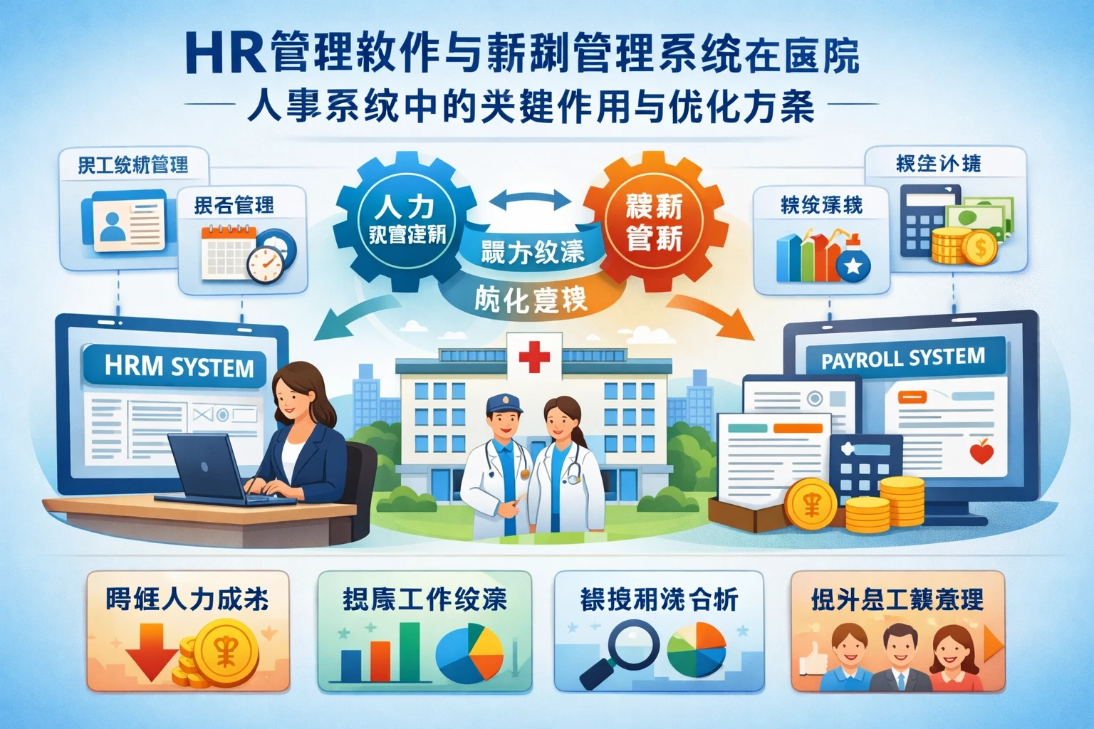 HR管理软件与薪酬管理系统在医院人事系统中的关键作用与优化方案