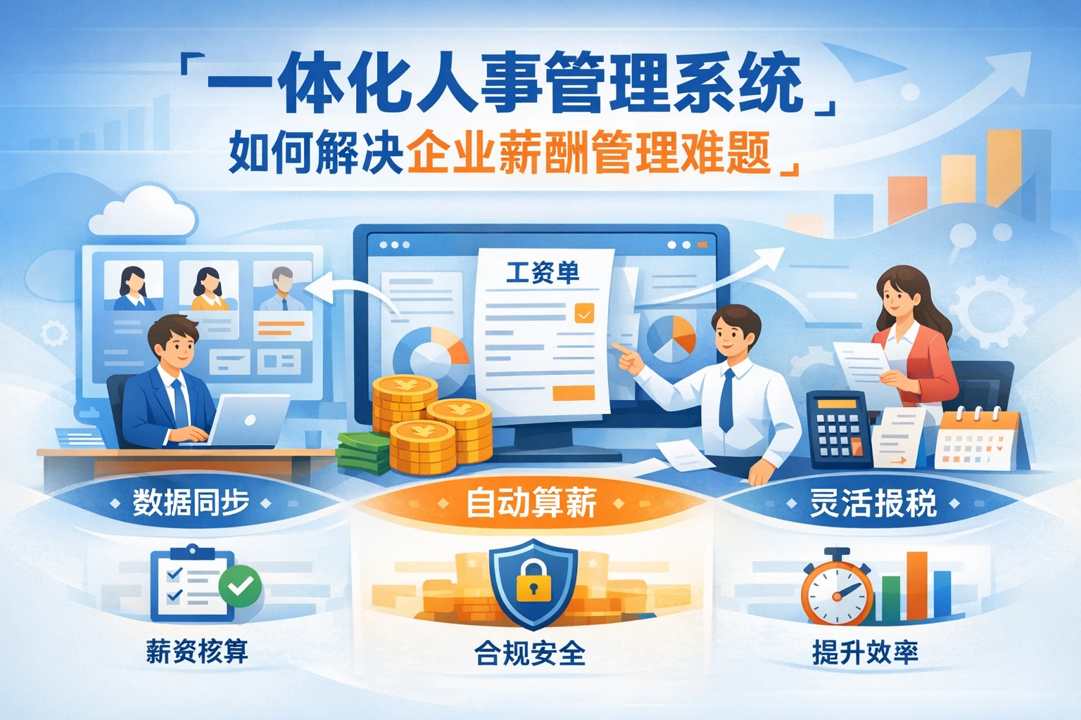 一体化人事管理系统如何解决企业薪酬管理难题