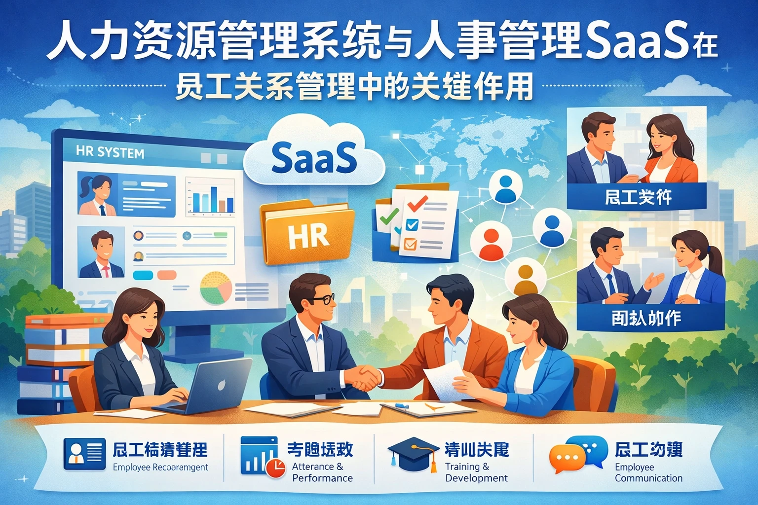 人力资源管理系统与人事管理SaaS在员工关系管理中的关键作用