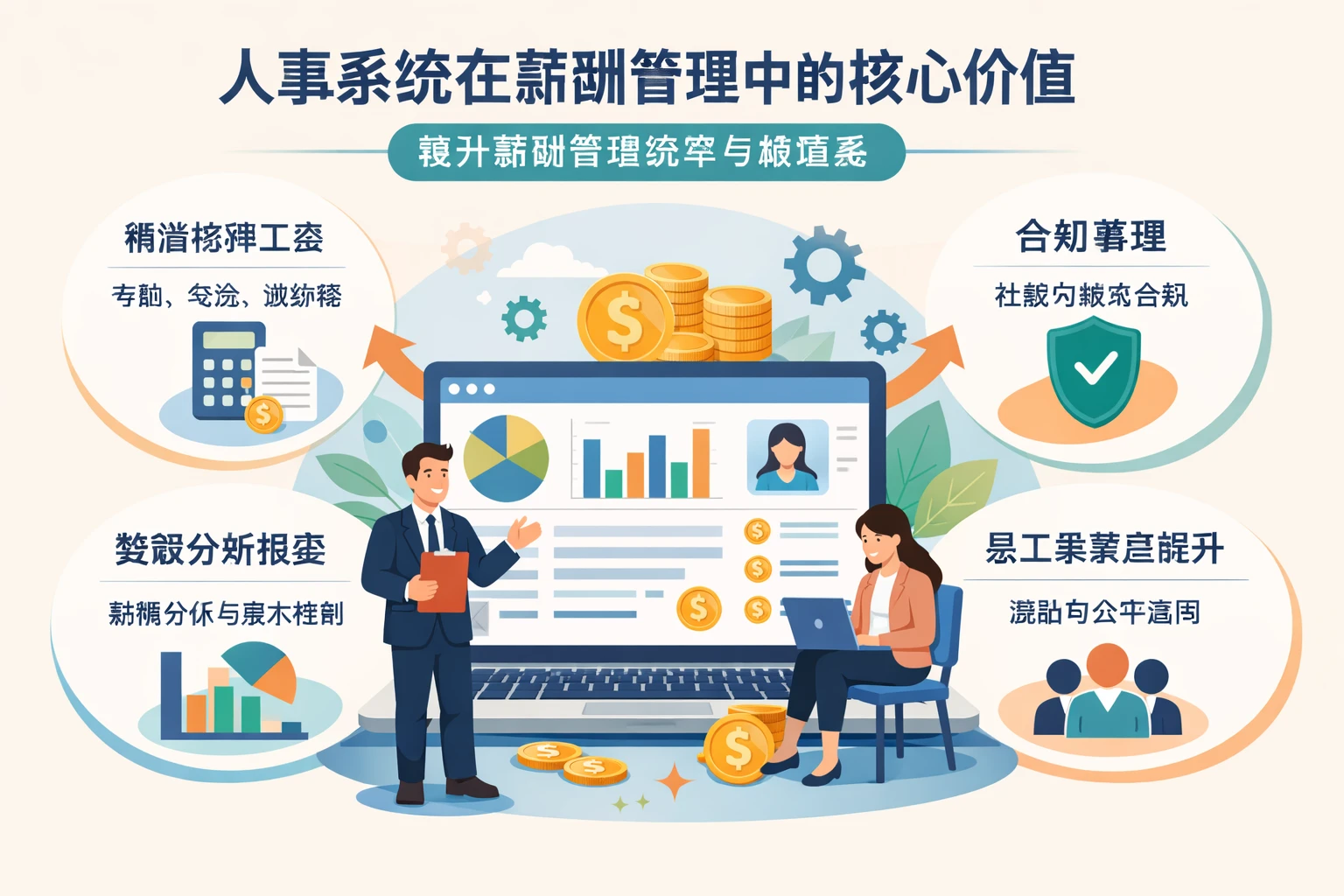 人事系统在薪酬管理中的核心价值