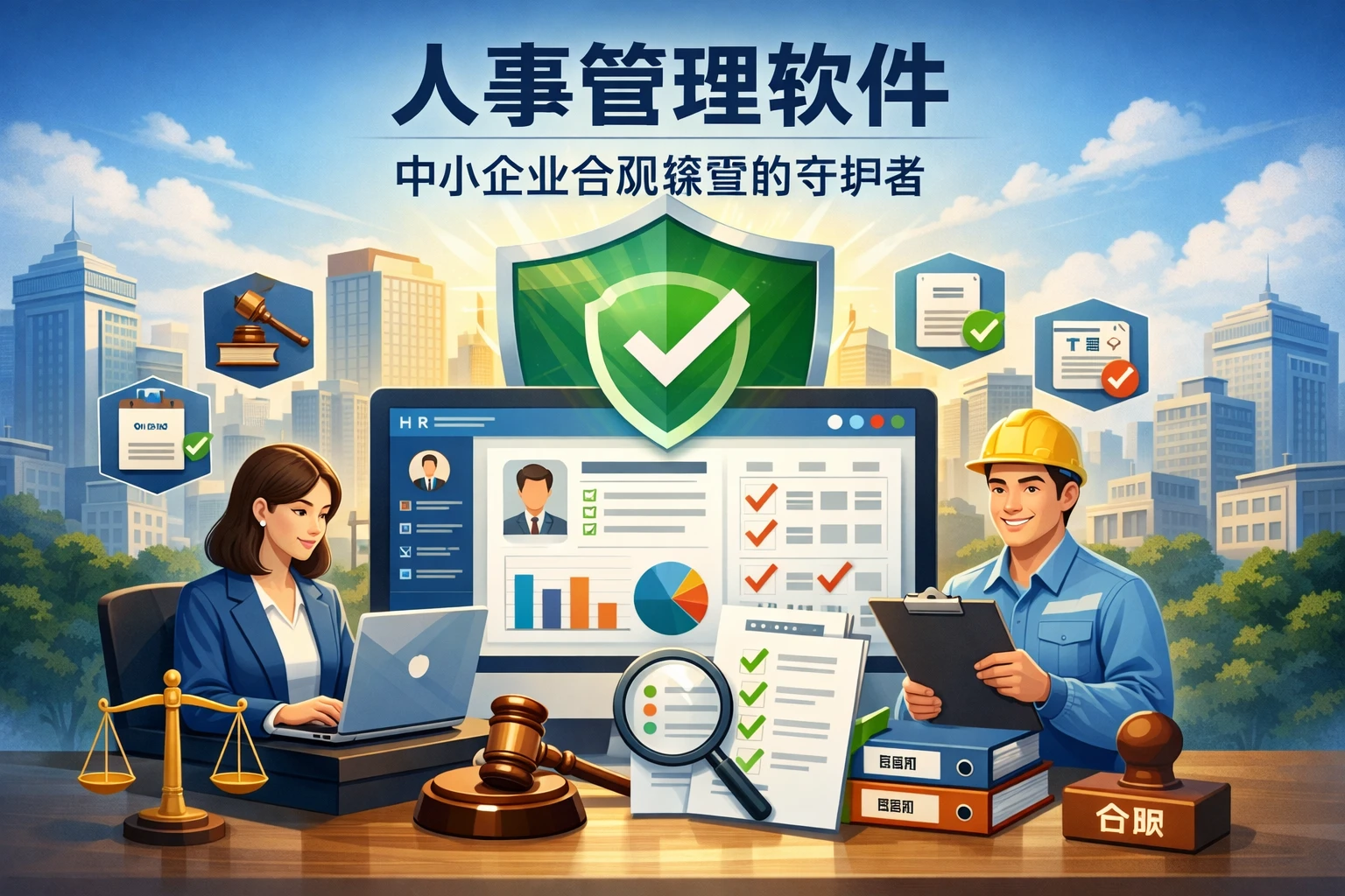人事管理软件：中小企业合规经营的守护者