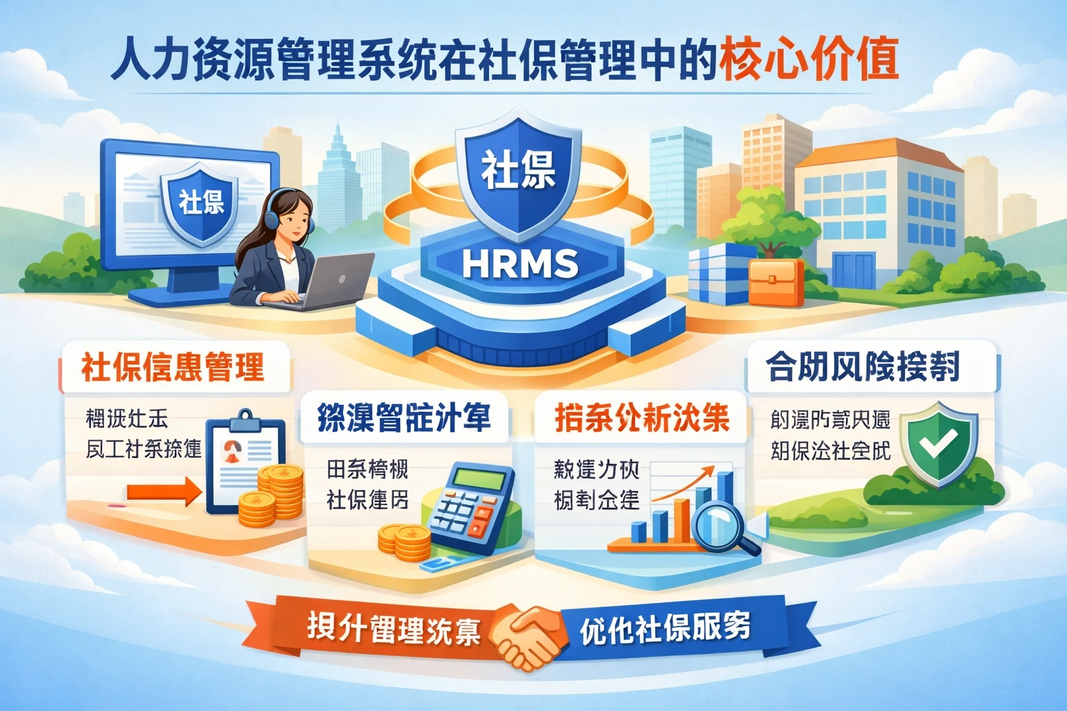 人力资源管理系统在社保管理中的核心价值