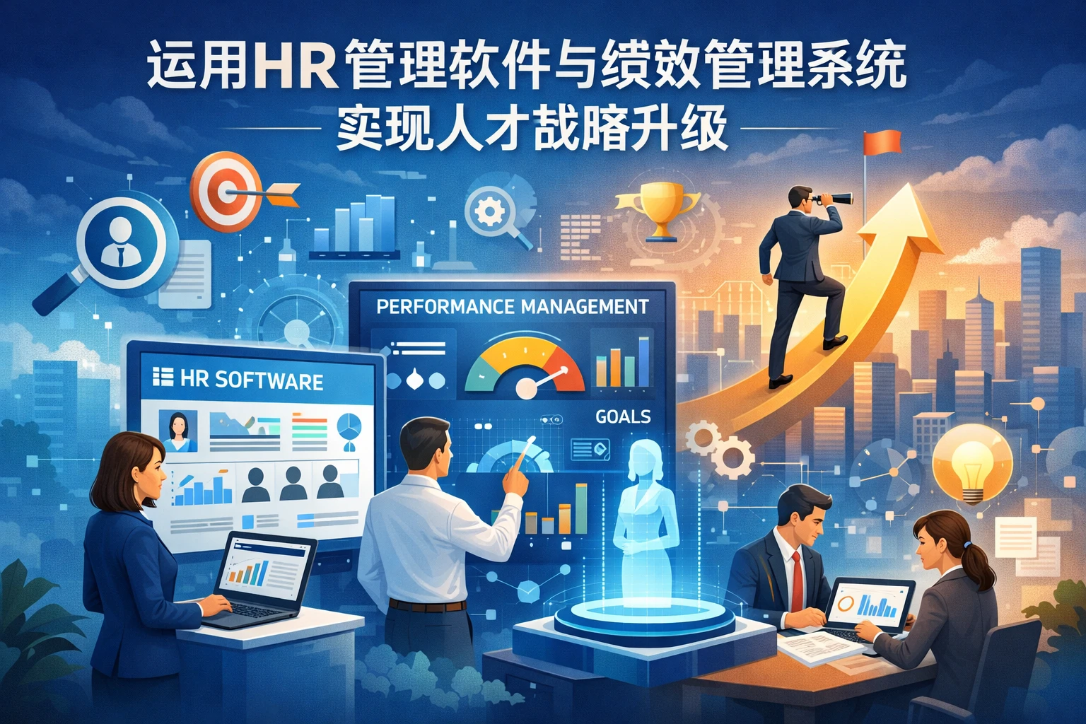 运用HR管理软件与绩效管理系统实现人才战略升级