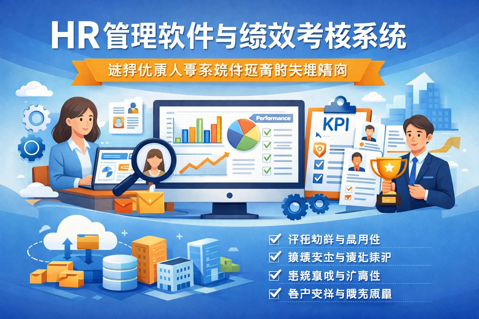 HR管理软件与绩效考核系统：选择优质人事系统供应商的关键指南