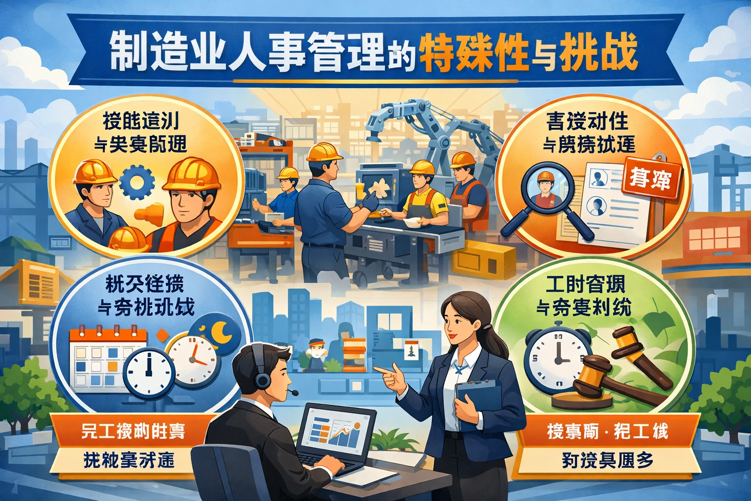 制造业人事管理的特殊性与挑战