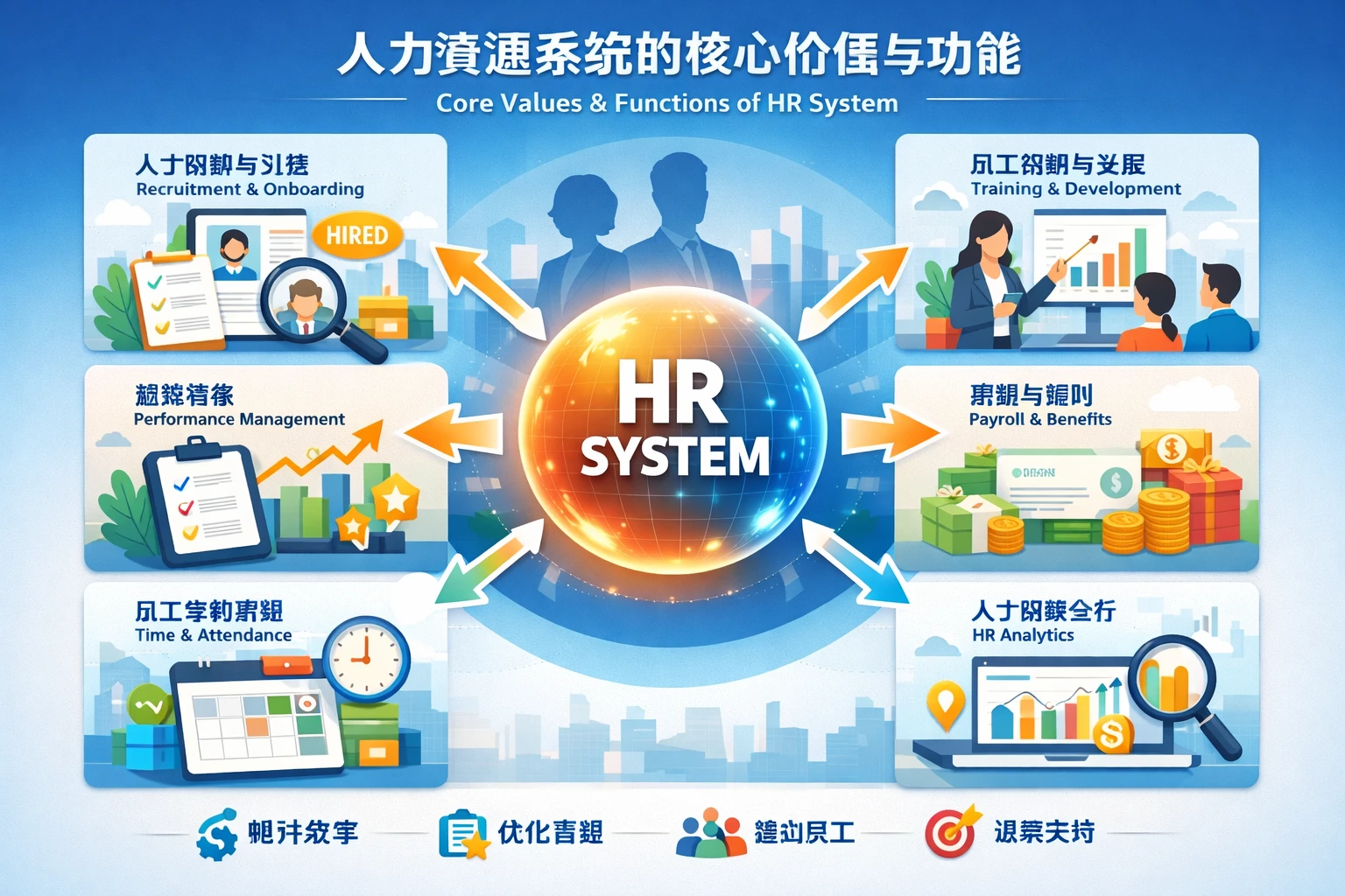 人力资源系统的核心价值与功能