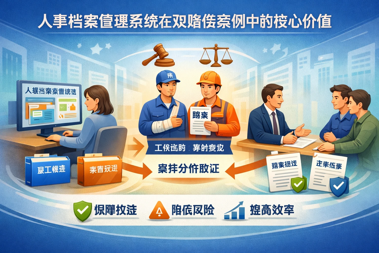 人事档案管理系统在双赔偿案例中的核心价值