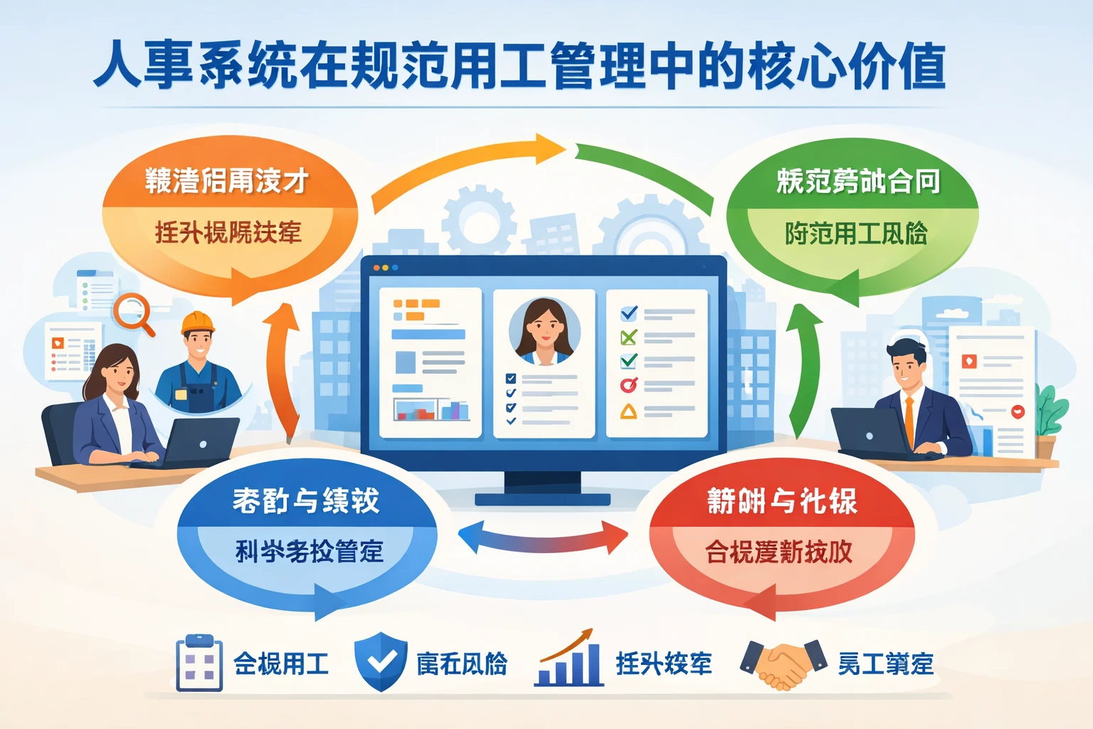 人事系统在规范用工管理中的核心价值