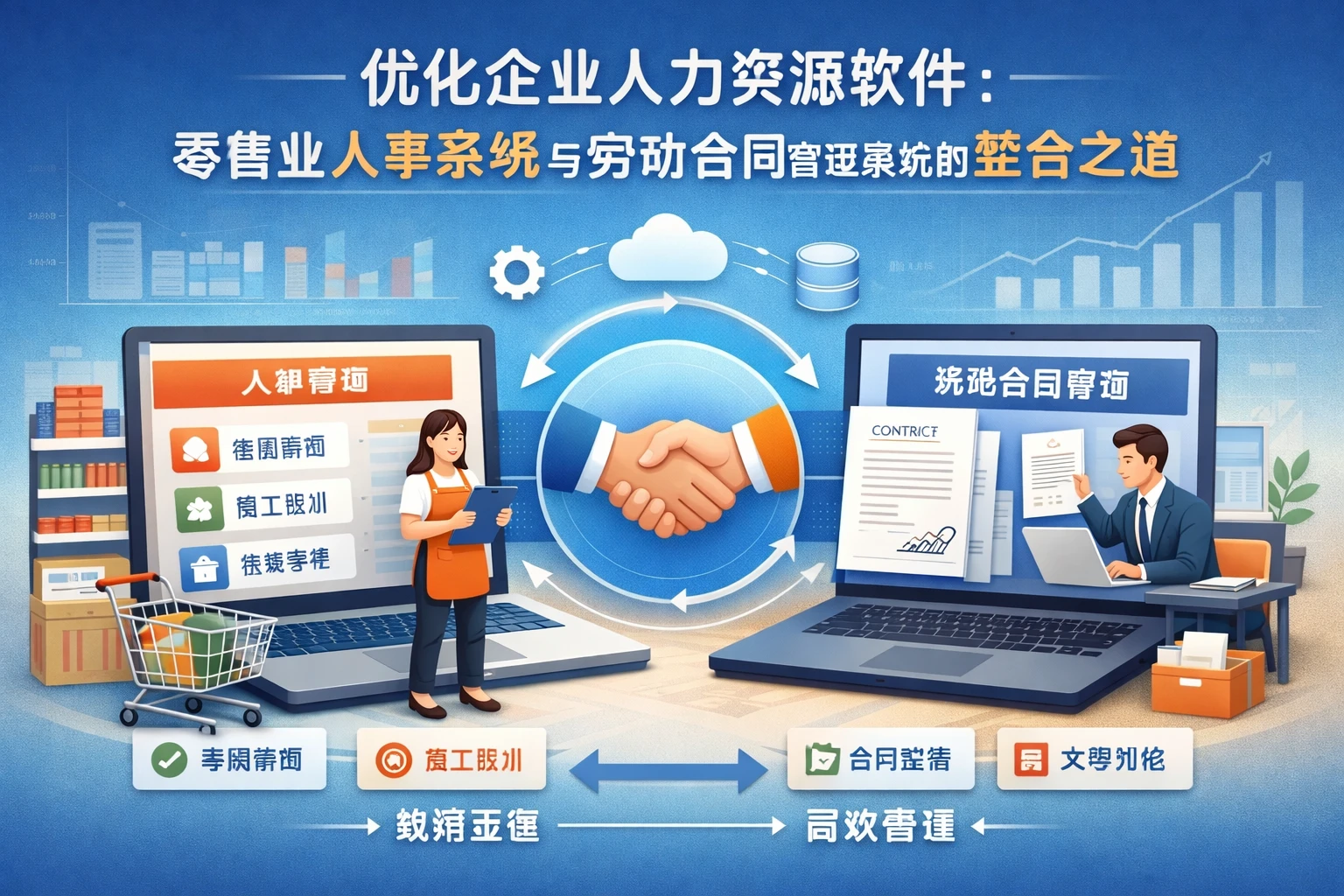 优化企业人力资源软件：零售业人事系统与劳动合同管理系统的整合之道