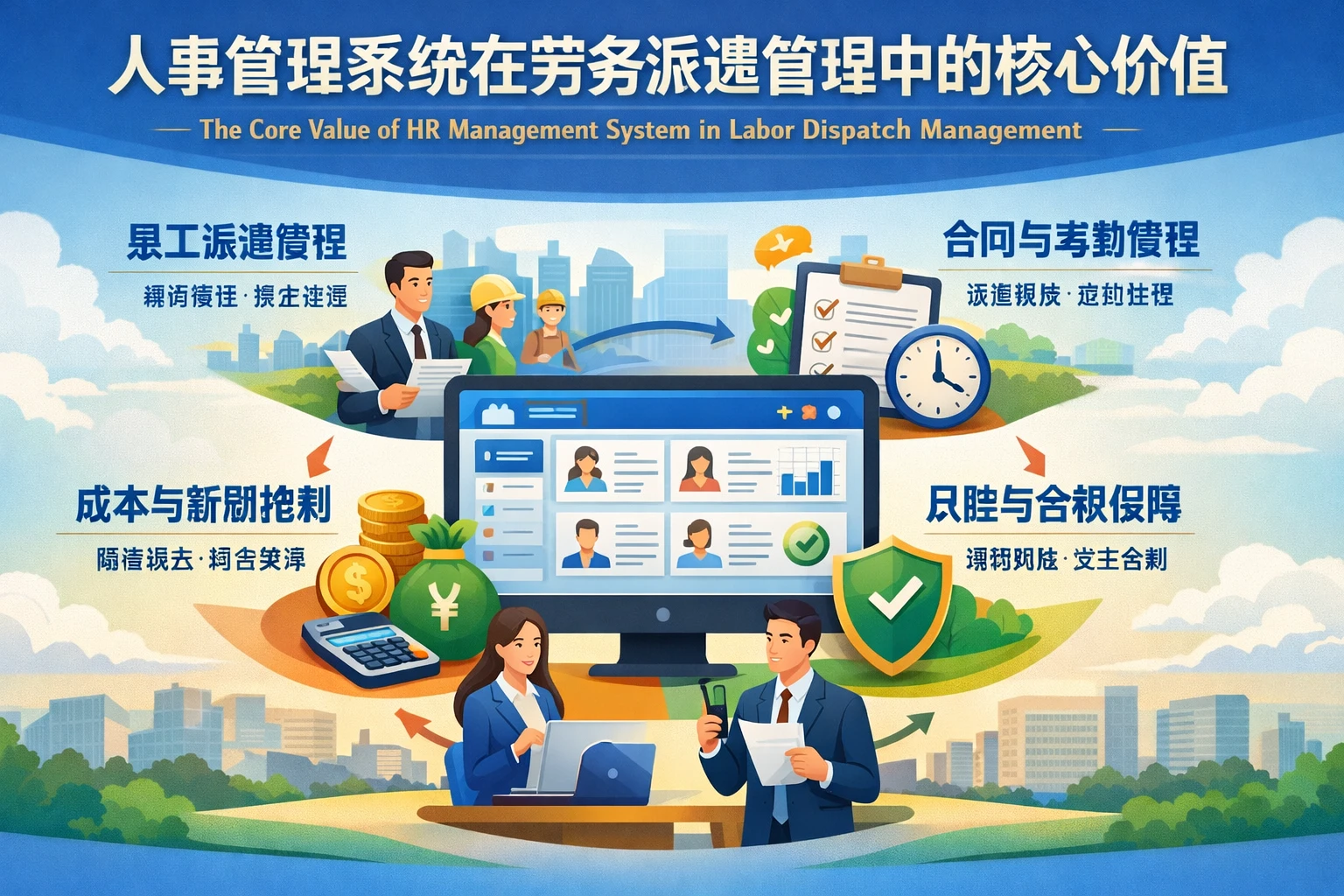 人事管理系统在劳务派遣管理中的核心价值