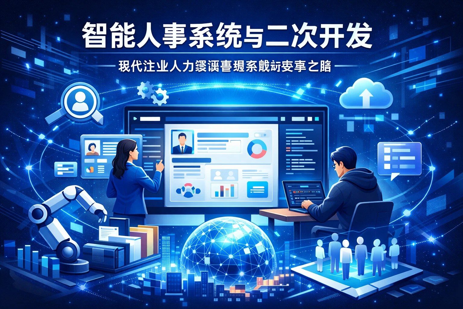 智能人事系统与二次开发：现代企业人力资源管理系统的变革之路