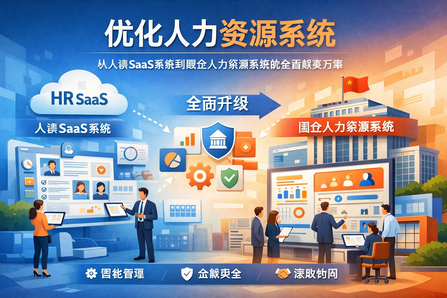 优化人力资源系统：从人事SaaS系统到国企人力资源系统的全面解决方案