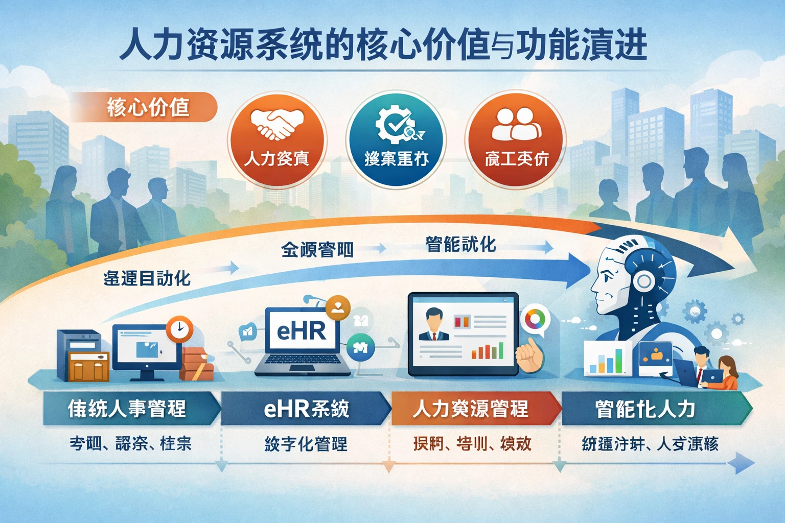人力资源系统的核心价值与功能演进
