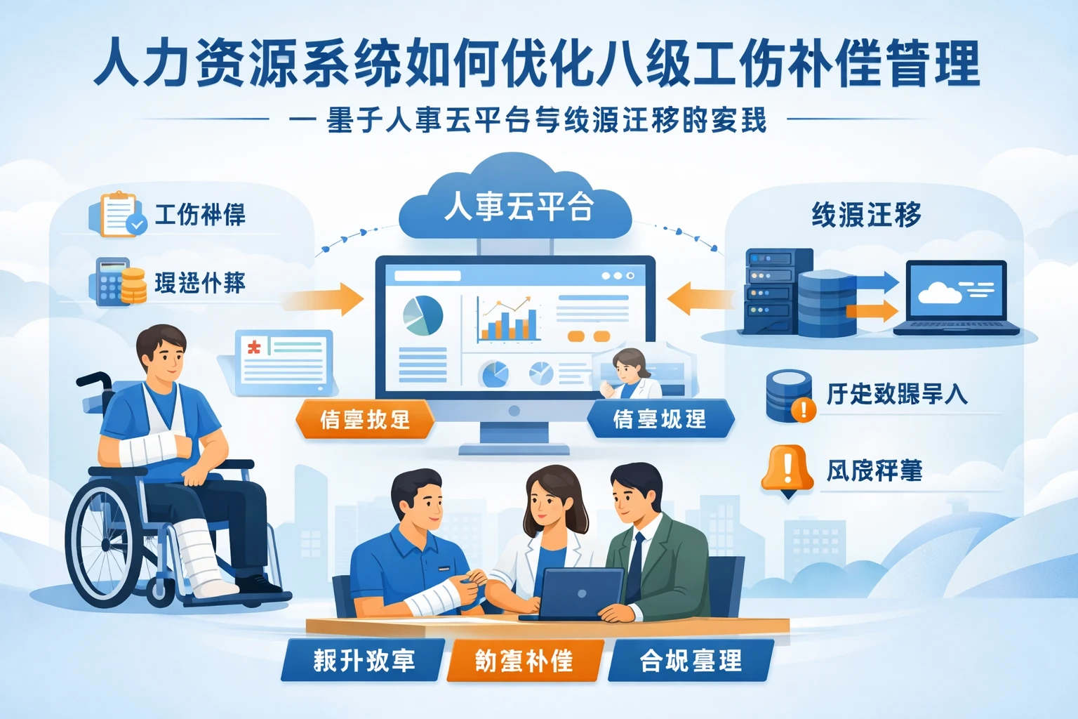 人力资源系统如何优化八级工伤补偿管理——基于人事云平台与数据迁移的实践