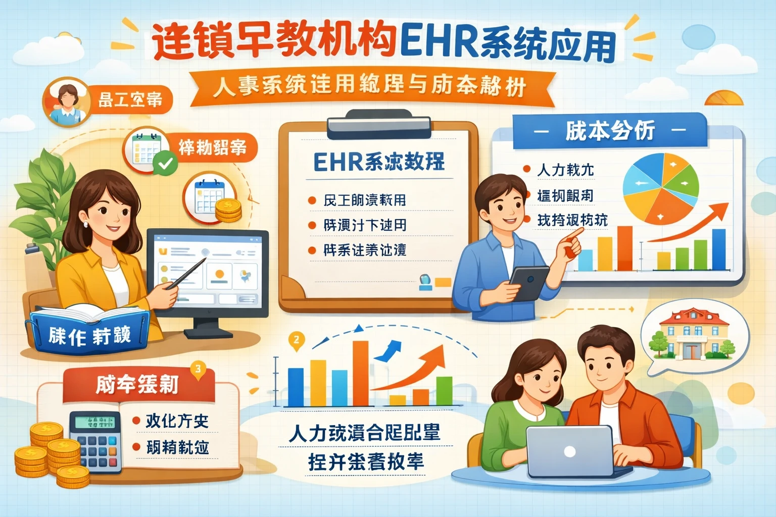 连锁早教机构ehr系统应用：人事系统使用教程与成本解析